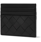 Bottega Veneta - Intrecciato Leather Cardholder - Black