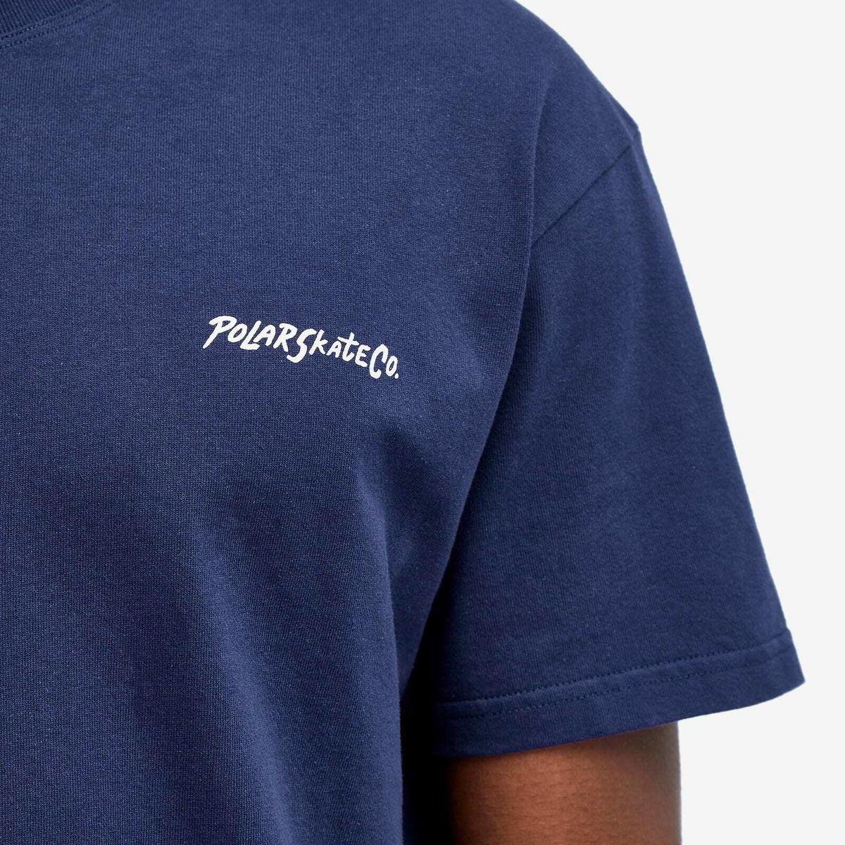 【POLAR SKATE CO.】12 Faces Tee Dark Blue Polar Skate Co. Men's 12 Faces T-Shirt in Dark Blue Polar