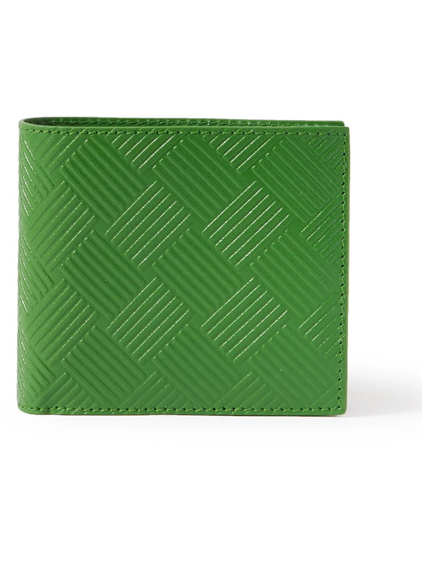 Photo: BOTTEGA VENETA - Intrecciato-Embossed Leather Billfold Wallet - Green