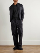 Portal - Drift Merino Wool-Blend Jersey T-Shirt - Black