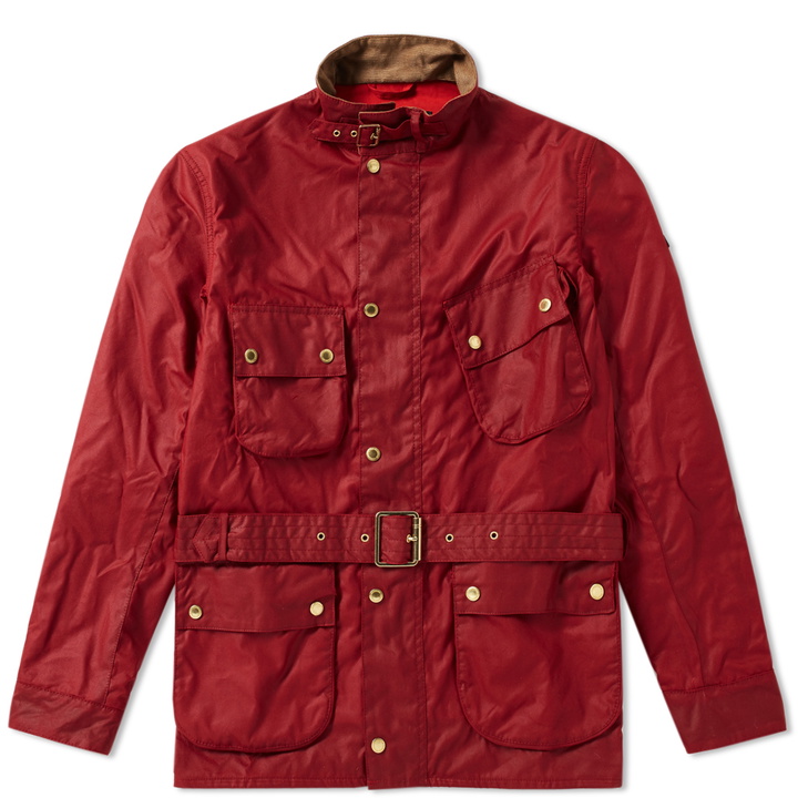 Photo: Barbour International Gauging Wax Jacket