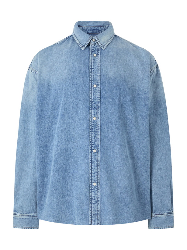 Photo: FRAME - Denim Shirt - Blue