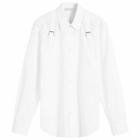 Alexander McQueen Men's Double Strap Harness Shirt in Optical White