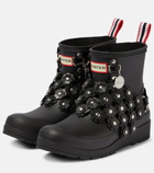 Noir Kei Ninomiya x Hunter chain-embellished rubber rain boots