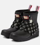Noir Kei Ninomiya x Hunter chain-embellished rubber rain boots