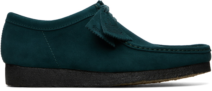 Photo: Clarks Originals Green Wallabee Derbys