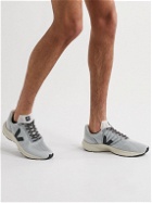 Veja - Marlin Rubber-Trimmed Stretch-Knit Running Sneakers - Gray