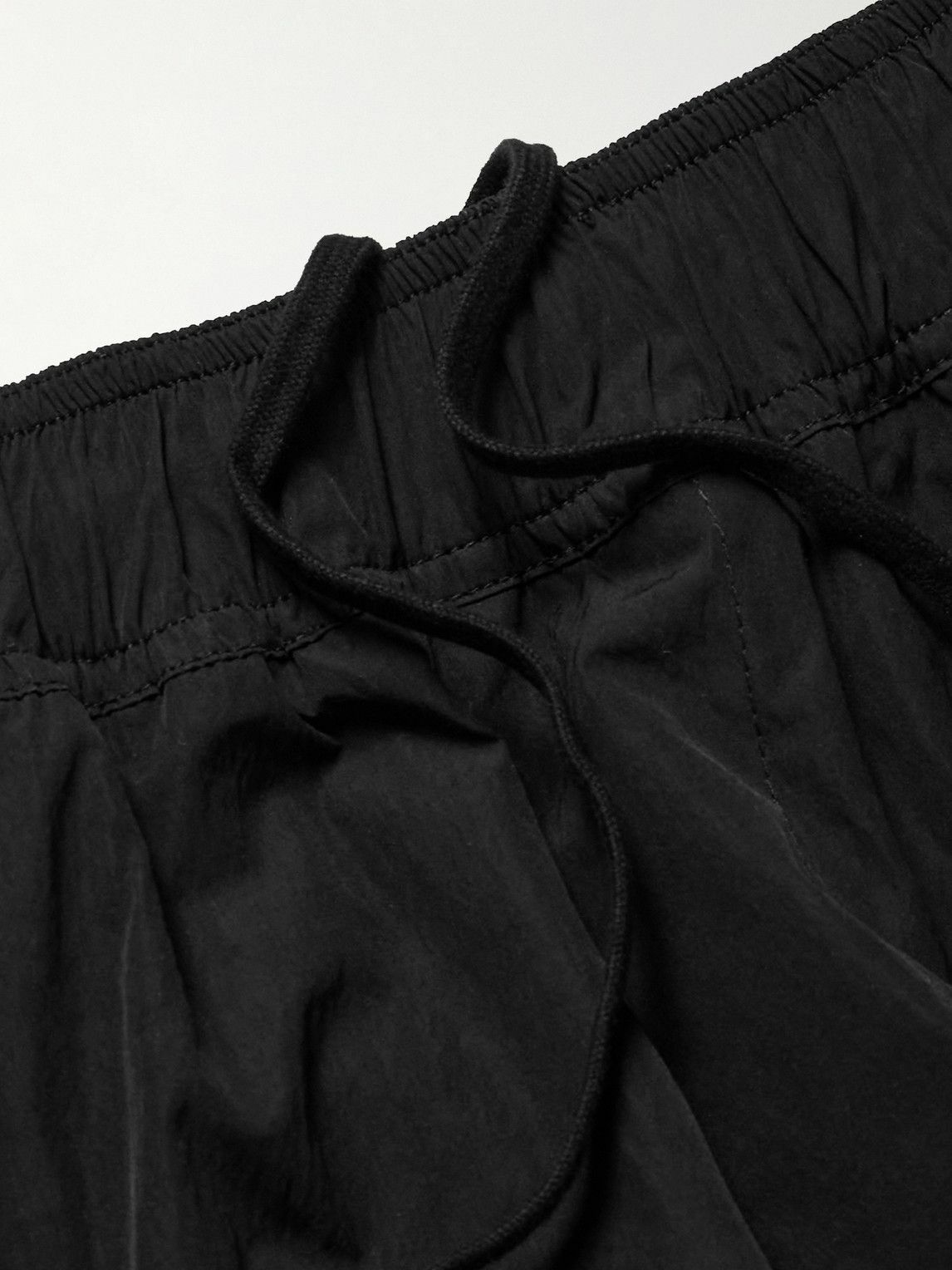SSAM - Wide-Leg Tech-Shell Shorts - Black