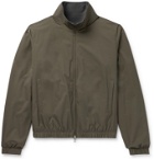Loro Piana - Reversible Windmate Storm System Shell and Cashmere Bomber Jacket - Green