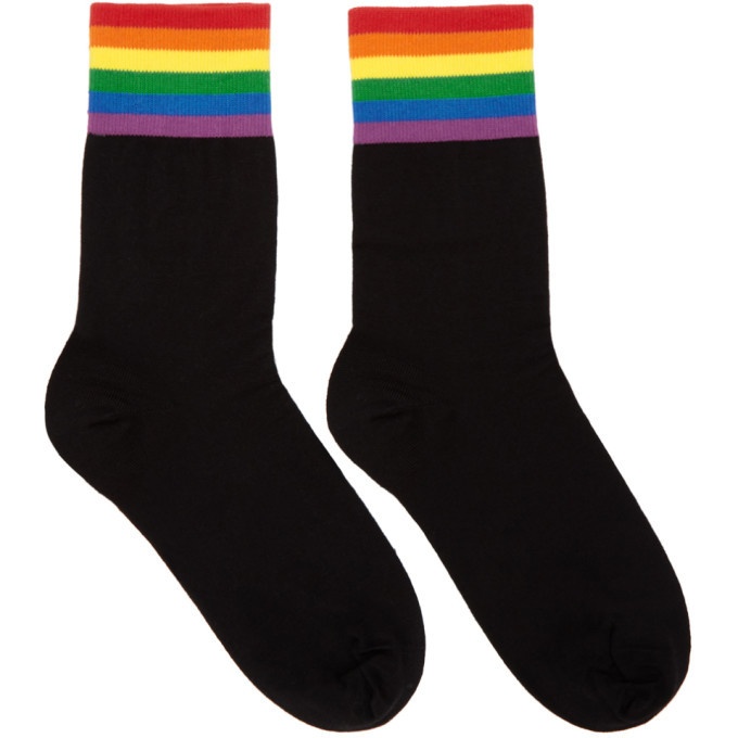 Photo: Burberry Black Rainbow Short Socks
