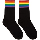 Burberry Black Rainbow Short Socks