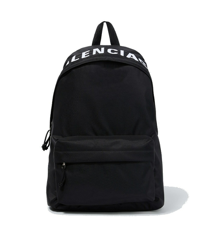 Photo: Balenciaga Wheel logo backpack