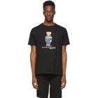 Polo Ralph Lauren Black Classic Fit Polo Bear T-Shirt