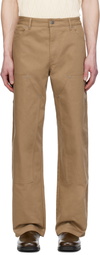 Golden Goose Tan Patch Trousers