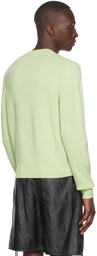 Acne Studios Green Wool Sweater