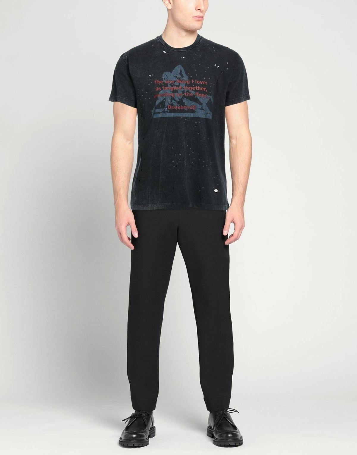 Dsquared2 Mens T-shirt Charcoal