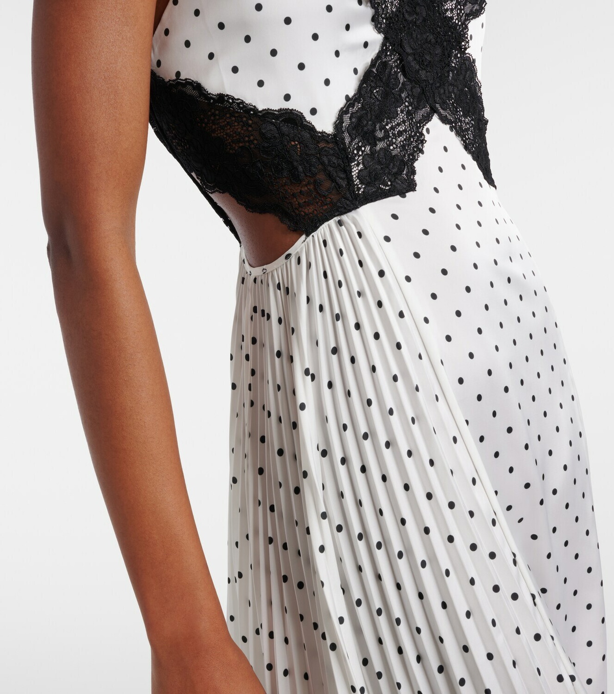 Self-Portrait Embellished maxi dress