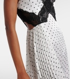 Self-Portrait Embellished maxi dress