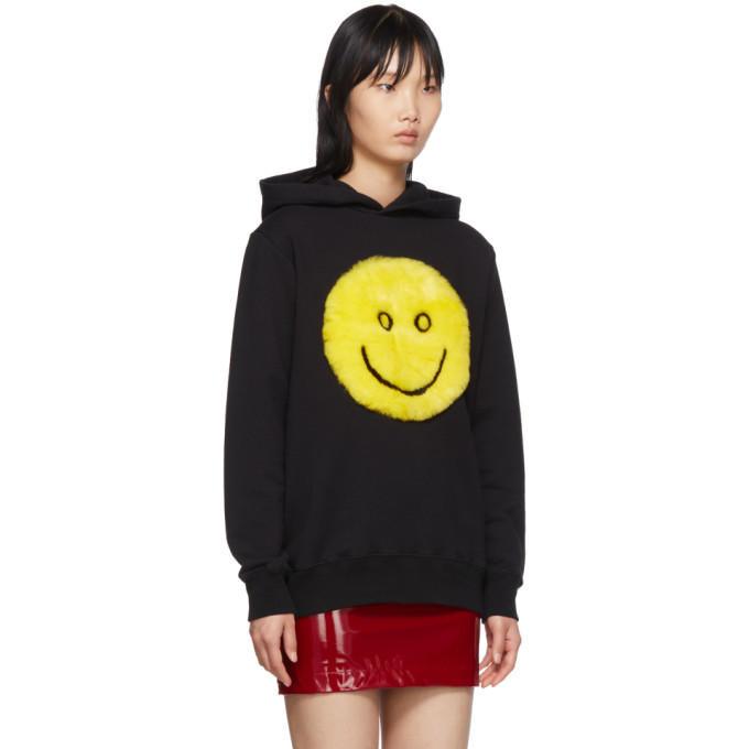 Black smile online hoodie