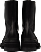 Johnlawrencesullivan Black Zipped Boots