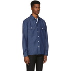 Saturdays NYC Indigo Denim Magnus Shirt