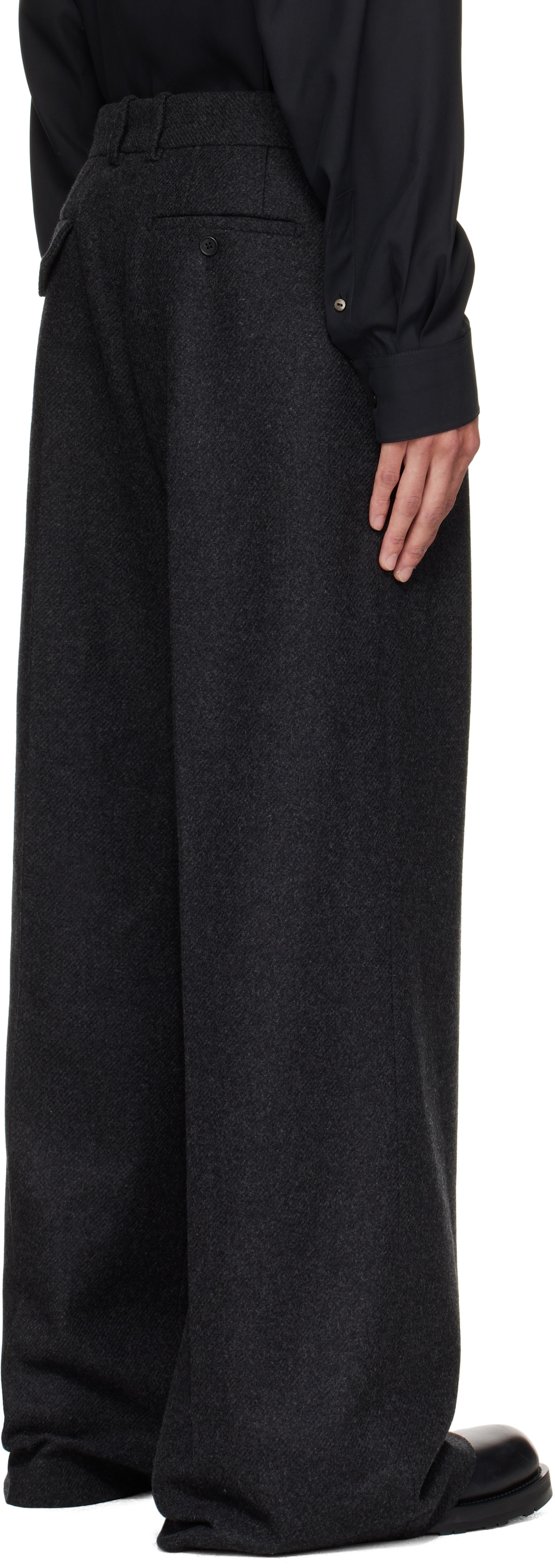 The Row Gray Oberyn Trousers
