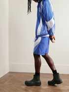 Isabel Marant - Straight-Leg Colour-Block Shell Drawstring Shorts - Blue
