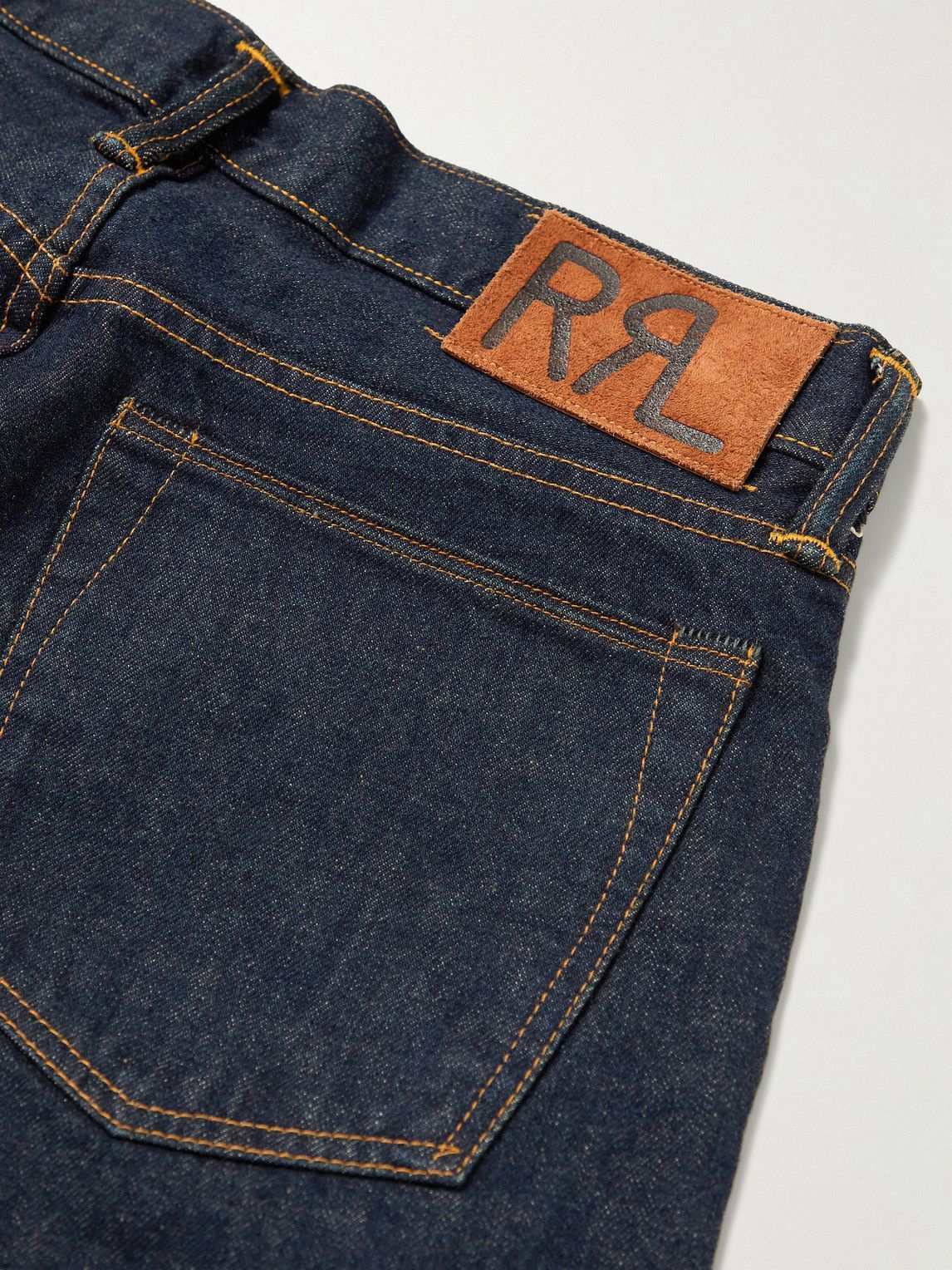 RRL Men's Selvedge Slim-Leg Jeans