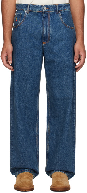 Photo: Bally Blue Loose Jeans