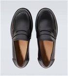 Gianvito Rossi Michael leather loafers