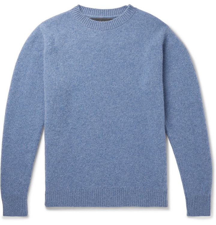 Photo: The Elder Statesman - Cashmere Sweater - Blue