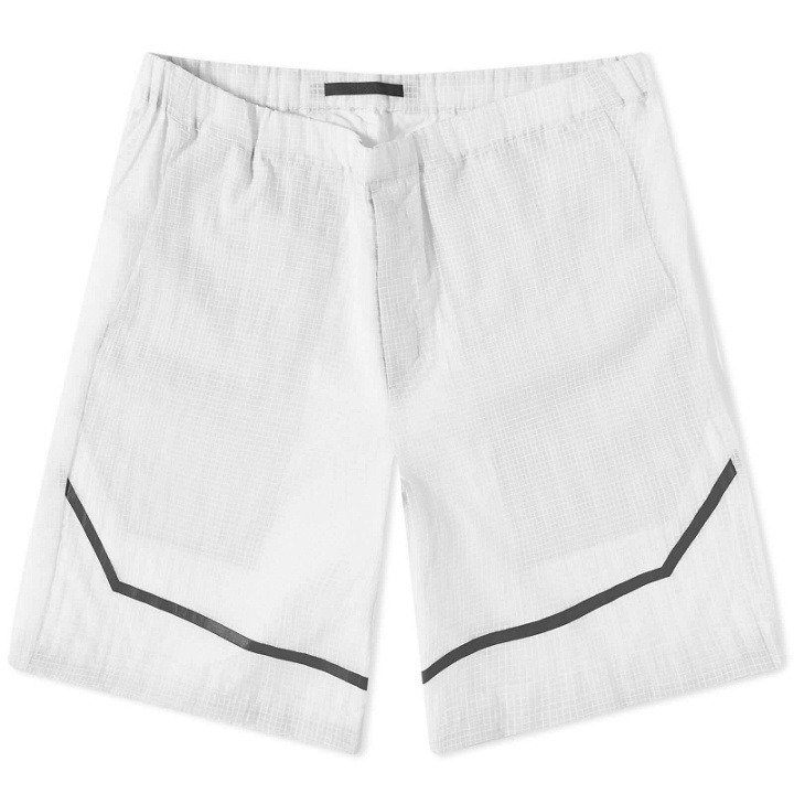 Photo: Norse Projects Men's Ripstop Shorts in Glacier Grey