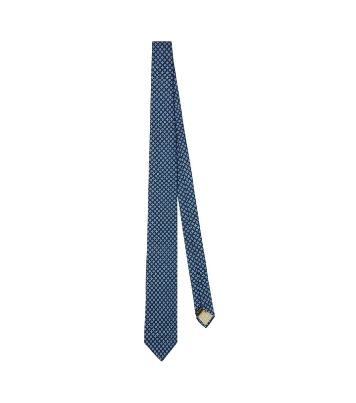 Photo: Rubinacci Printed silk tie