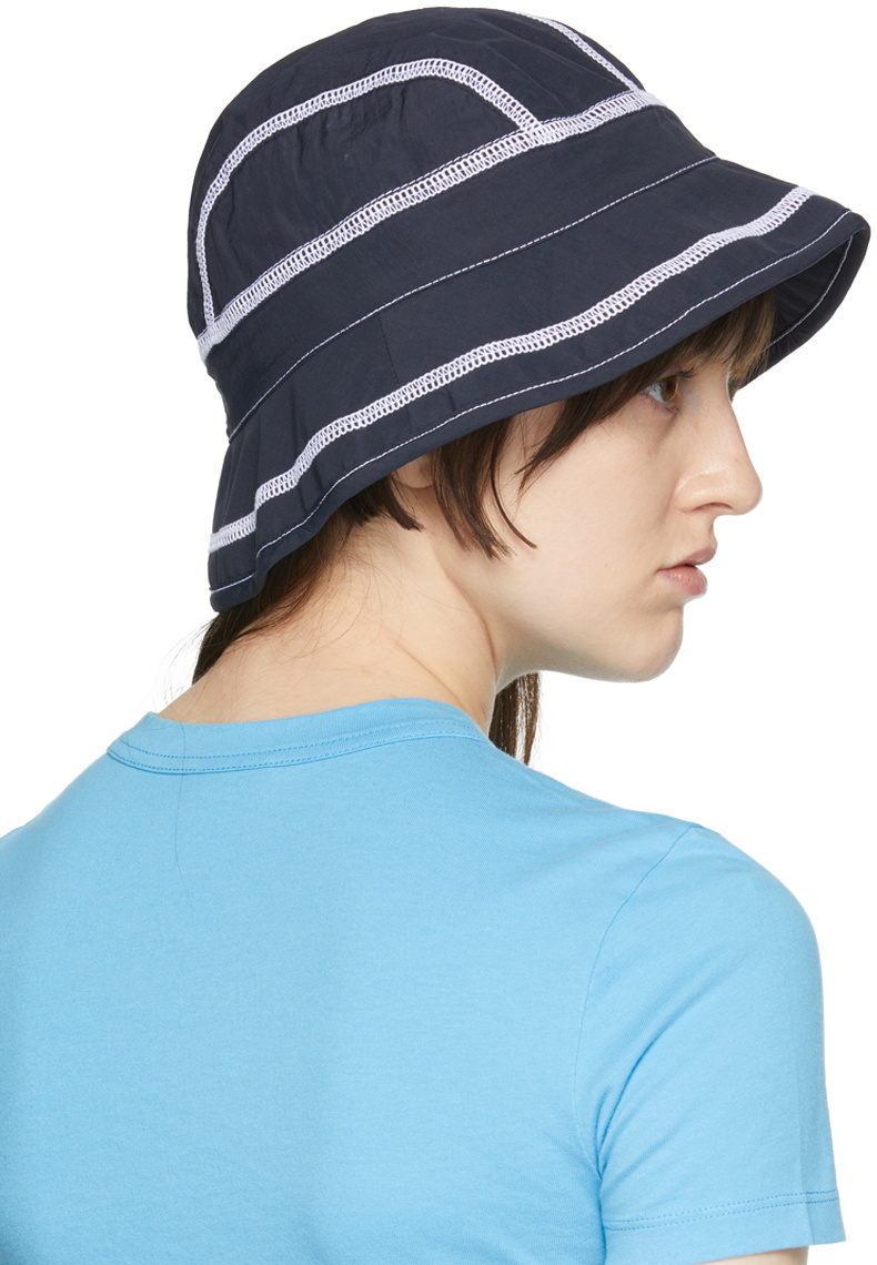 Jacquemus Le Bob Frescu Bucket Hat JACQUEMUS Le Bob embellished cotton-canvas bucket hat | NET  main image 4