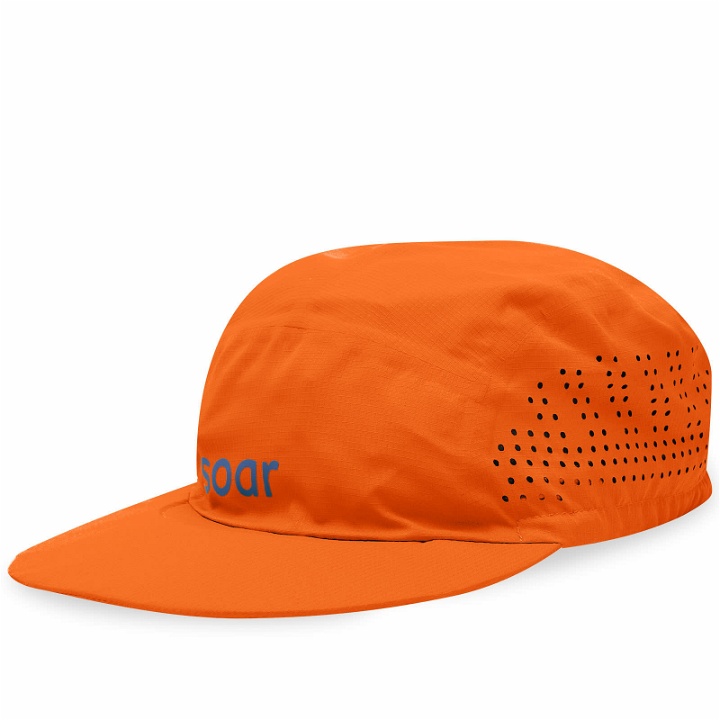 Photo: SOAR Men's Run Cap in Orange