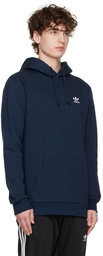 adidas Originals Navy Cotton Hoodie