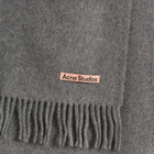Acne Studios Canada Narrow New Scarf in Grey Melange 
