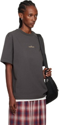 Stone Island Gray 2100037 Combed Organic Cotton Jersey T-shirt