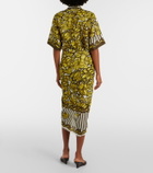 Alémais Mona floral cotton beach cover-up