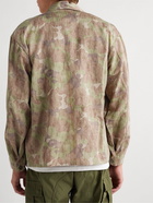 Visvim - Baker Camouflage-Print Wool and Linen-Blend Chore Jacket - Brown