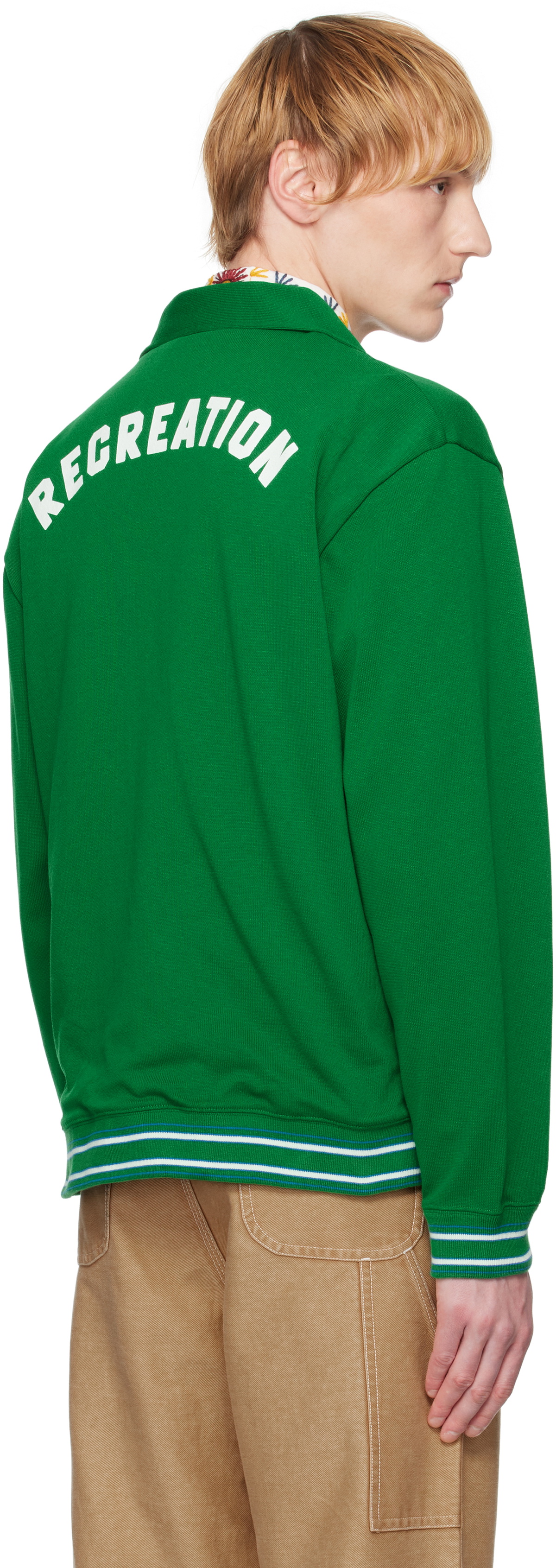 【関税込み】Bode グリーン Sophomore ジャケット Bode - Green Sophomore Jacket – Frances May