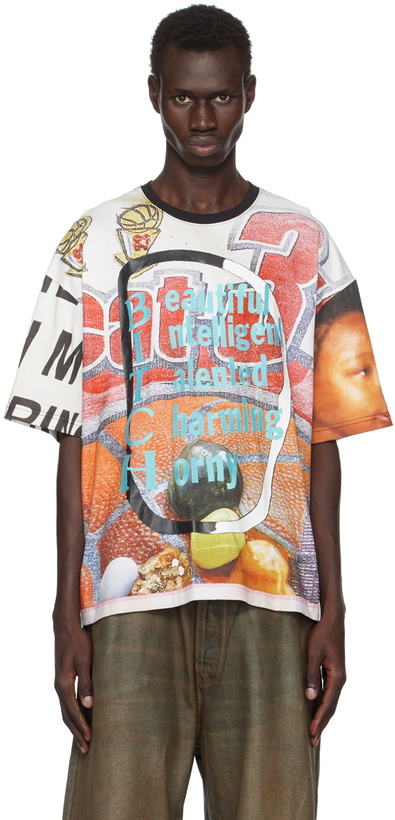 Photo: Perks and Mini Multicolor Martine Syms Edition T-shirt