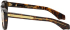 JACQUES MARIE MAGE Tortoiseshell Yves Sunglasses