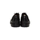 Officine Creative Black Volcov 001 Lace-Up Moccasins