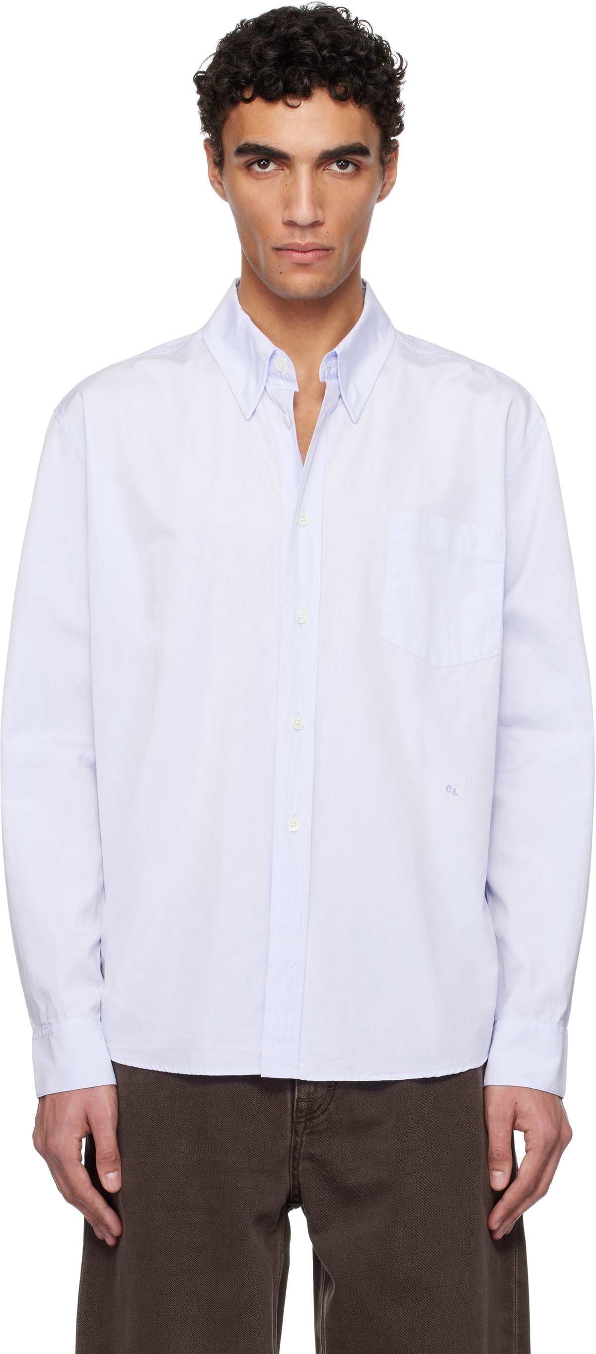 OUR LEGACY Blue Beyond BD Shirt Our Legacy