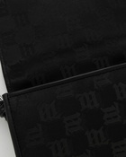 Misbhv Jacquard Monogram Phone Pouch Black - Womens - Messenger & Crossbody Bags