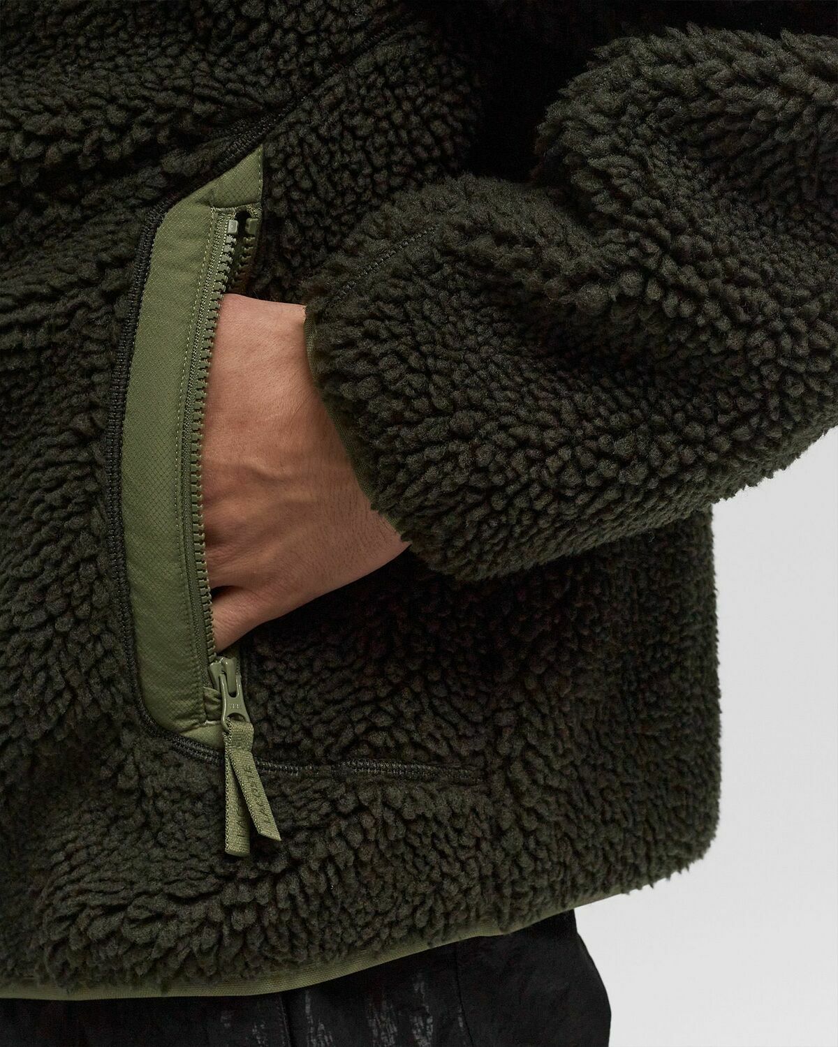 Lacoste Fleece Zip Up Jacket Green Fleece Jackets Lacoste