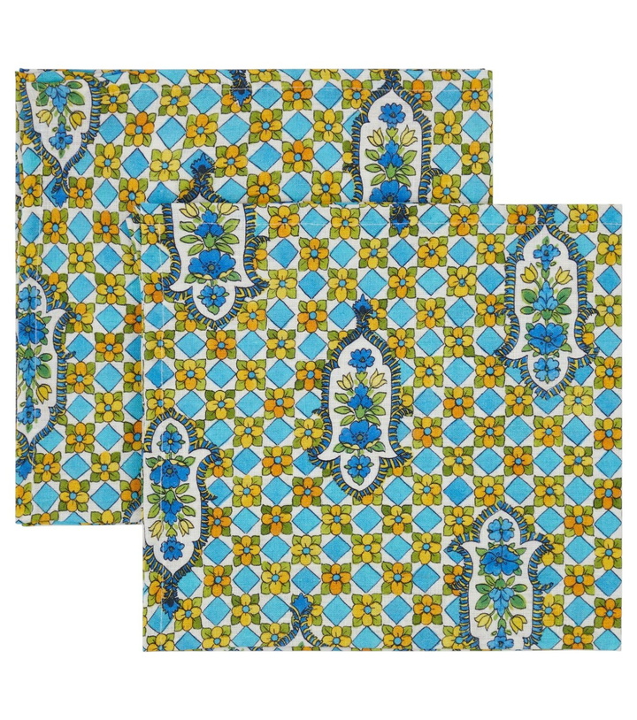 Photo: La DoubleJ Santachiara Large set of 2 napkins