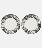 Gucci - Herbarium set of 2 dinner plates