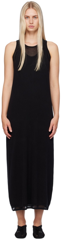 Photo: TOTEME Black Layered Maxi Dress